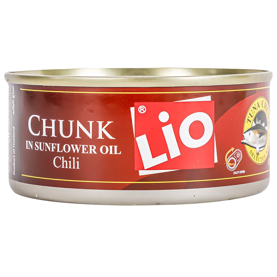 Lio Tuna Skipjack Chunk in sunflower Oil with Chili 160 gm - view 2