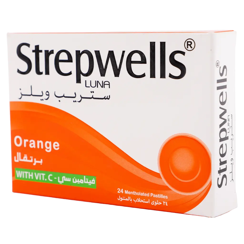Strepwells Orange With Vit  C 24 Lozenges  - view 2