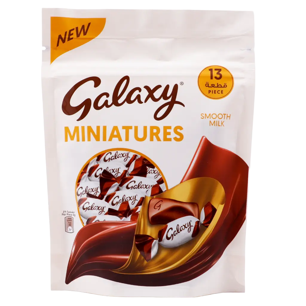 Galaxy Chocolate Smooth Milk Miniatures 13 pcs 117 gm - view 1