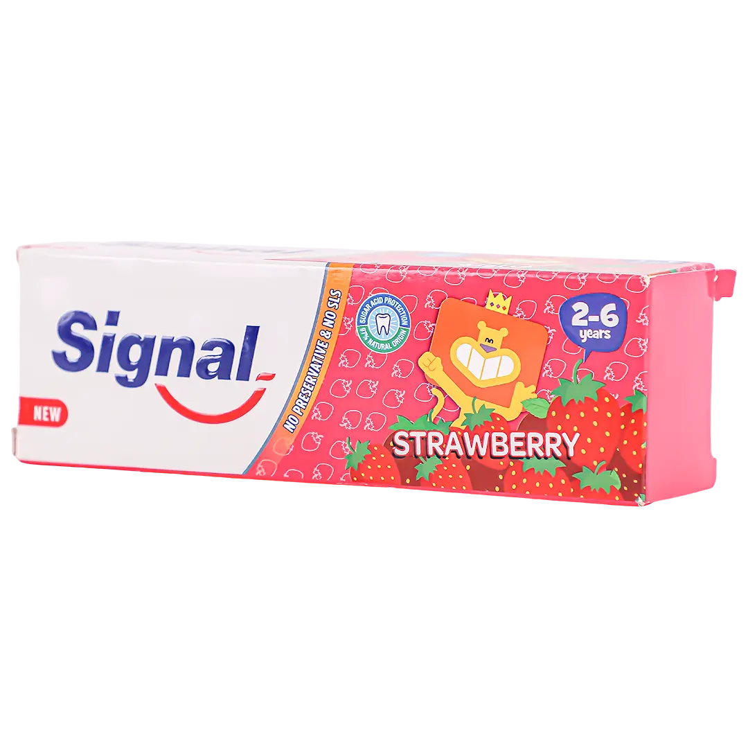 Signal Kids Toothpaste Strawberry Prevents Tooth 50 ml - view 1