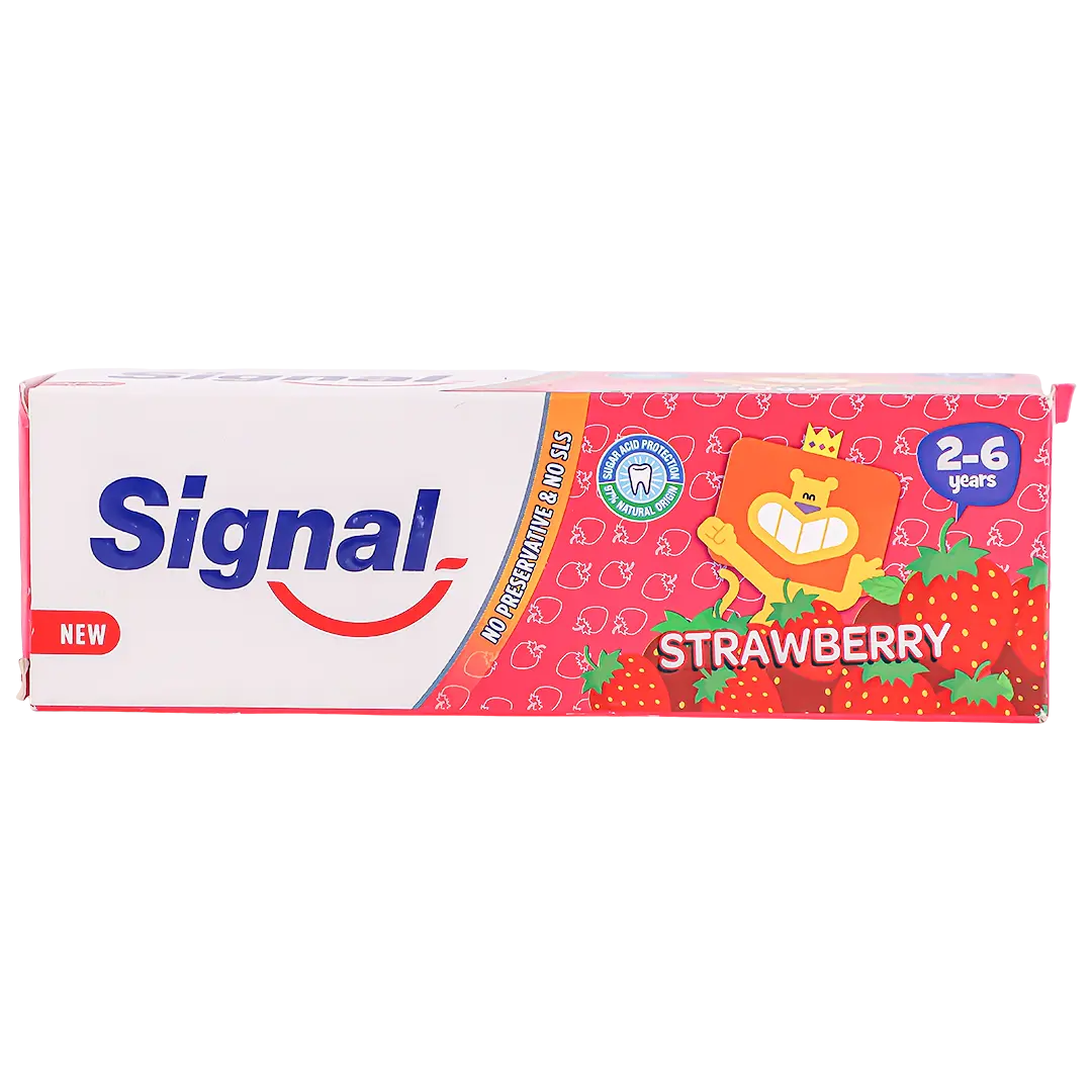 Signal Kids Toothpaste Strawberry Prevents Tooth 50 ml - view 2