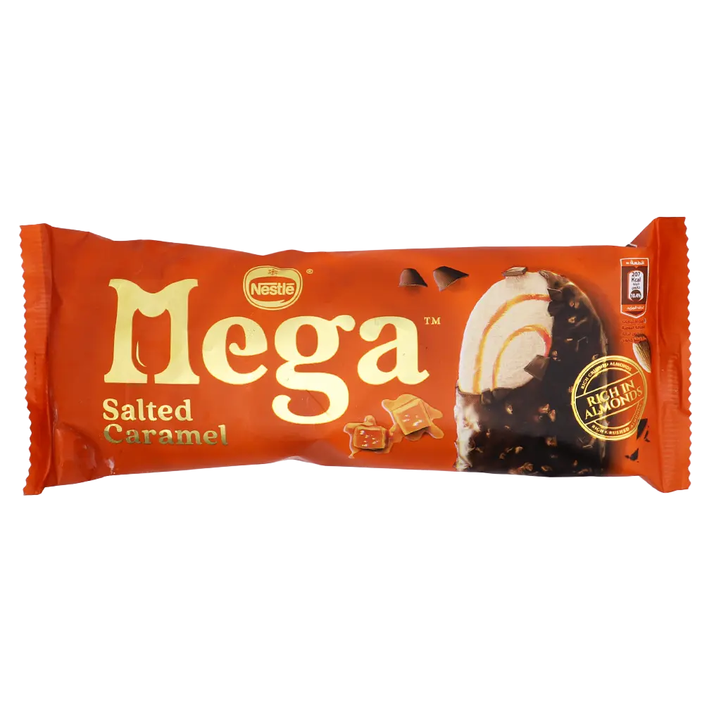 Mega Ice Cream Salted Caramel Stick 85 ml - view 2