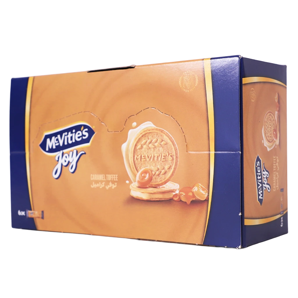 Mcvities Joy Biscuits Caramel Toffee 6 pec 42 gm