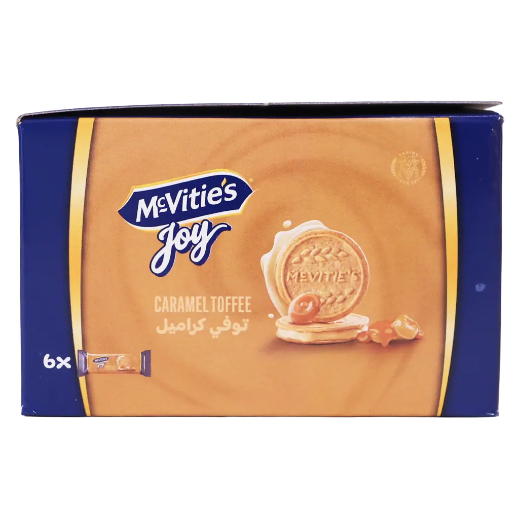 Mcvities Joy Biscuits Caramel Toffee 6 pec 42 gm - view 3