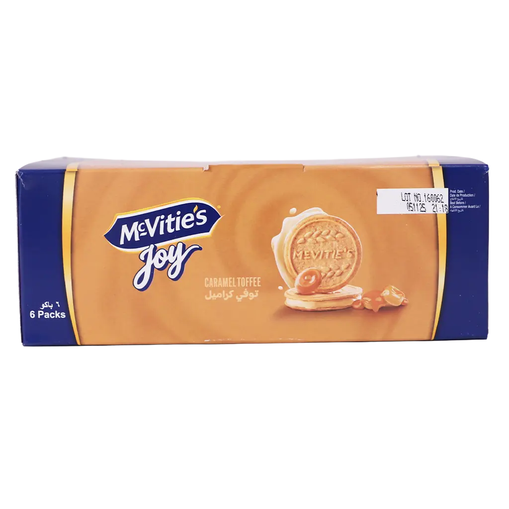 Mcvities Joy Biscuits Caramel Toffee 6 pec 42 gm - view 4