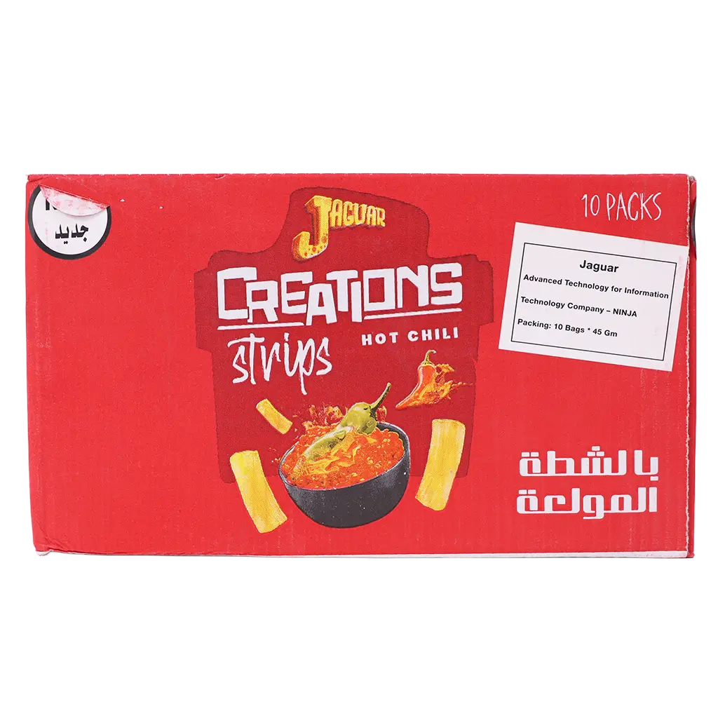 Jaguar Creation Strips Hot Chili 10 pcs 45 gm - view 2