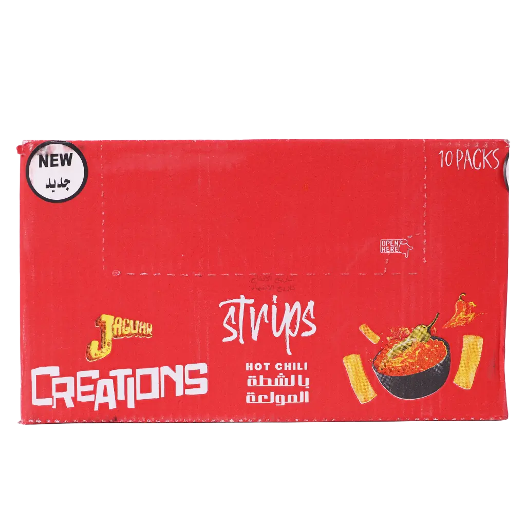 Jaguar Creation Strips Hot Chili 10 pcs 45 gm - view 3