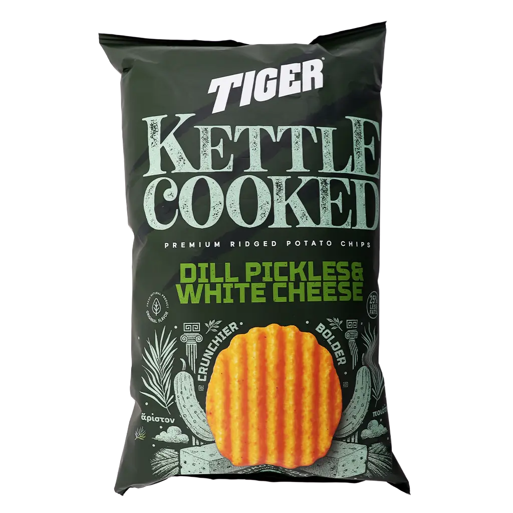 Tiger Kettle Dill Pickles&White Cheese 140 gm - view 2