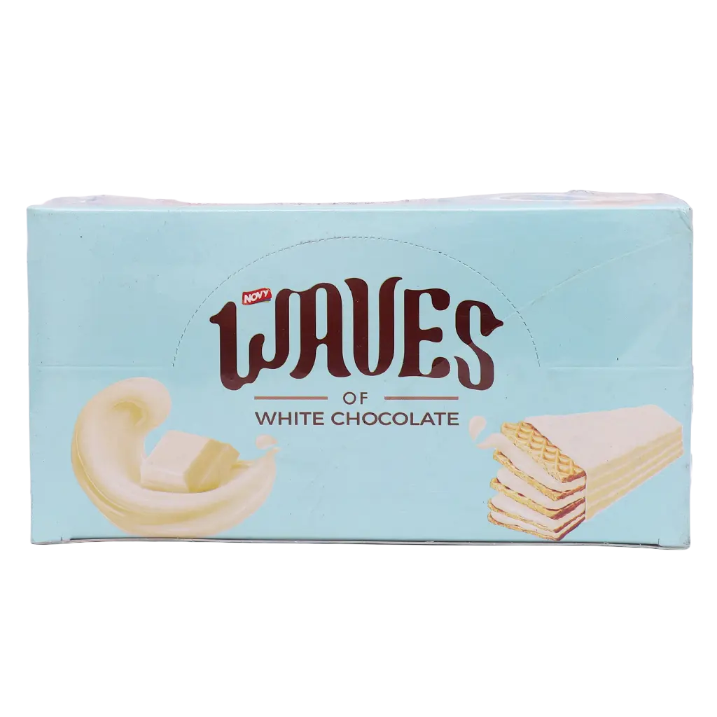 Novy Wafer Waves White Chocolate 6 pcs 40 gm - view 2
