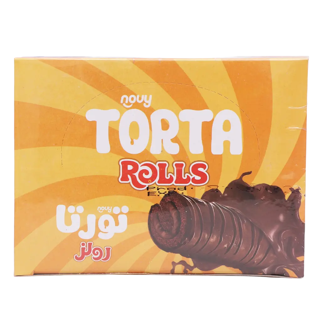 Novy Torta Rolls Cake Chocolate 300 gm - view 2