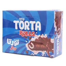Novy Torta Rolls Cake Chocolate vanilla 300 gm