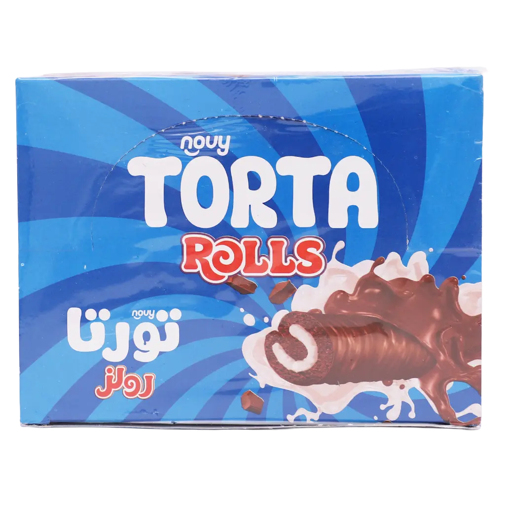 Novy Torta Rolls Cake Chocolate vanilla 300 gm - view 2