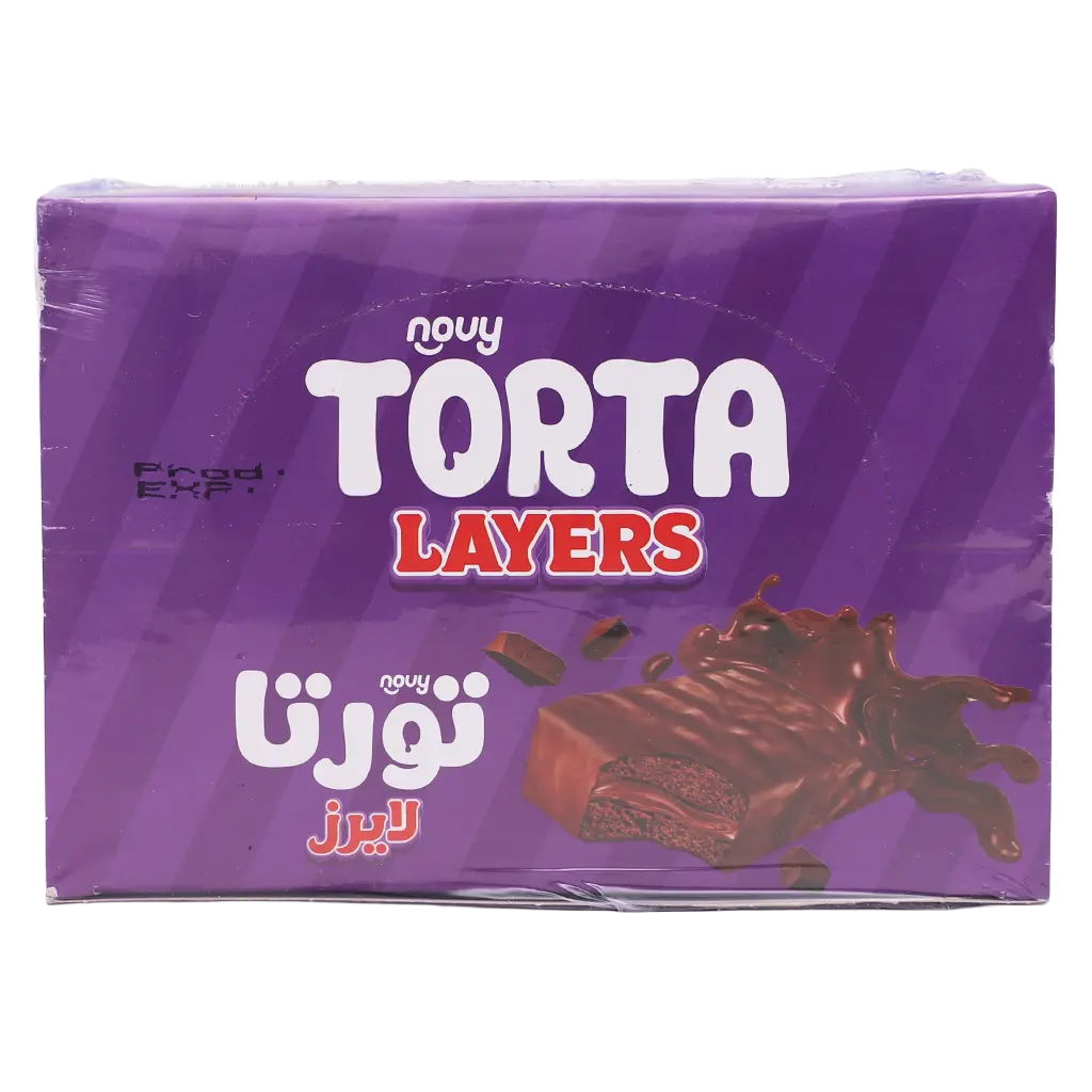 Novy Torta Layers Cake Chocolate  12 pcs 25 gm - view 2