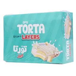 Novy Torta Layers Cake White Chocolate 300 gm