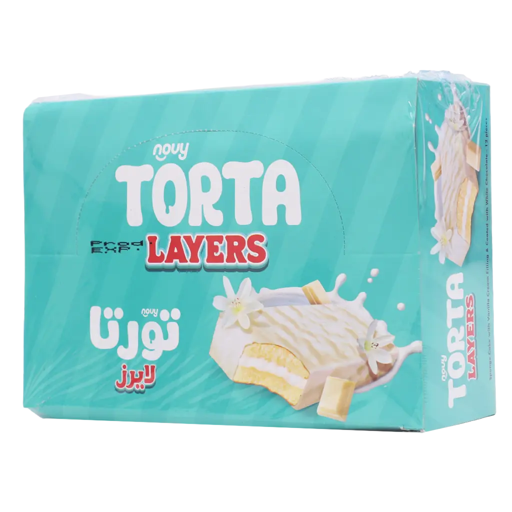 Novy Torta Layers Cake White Chocolate 300 gm - view 1