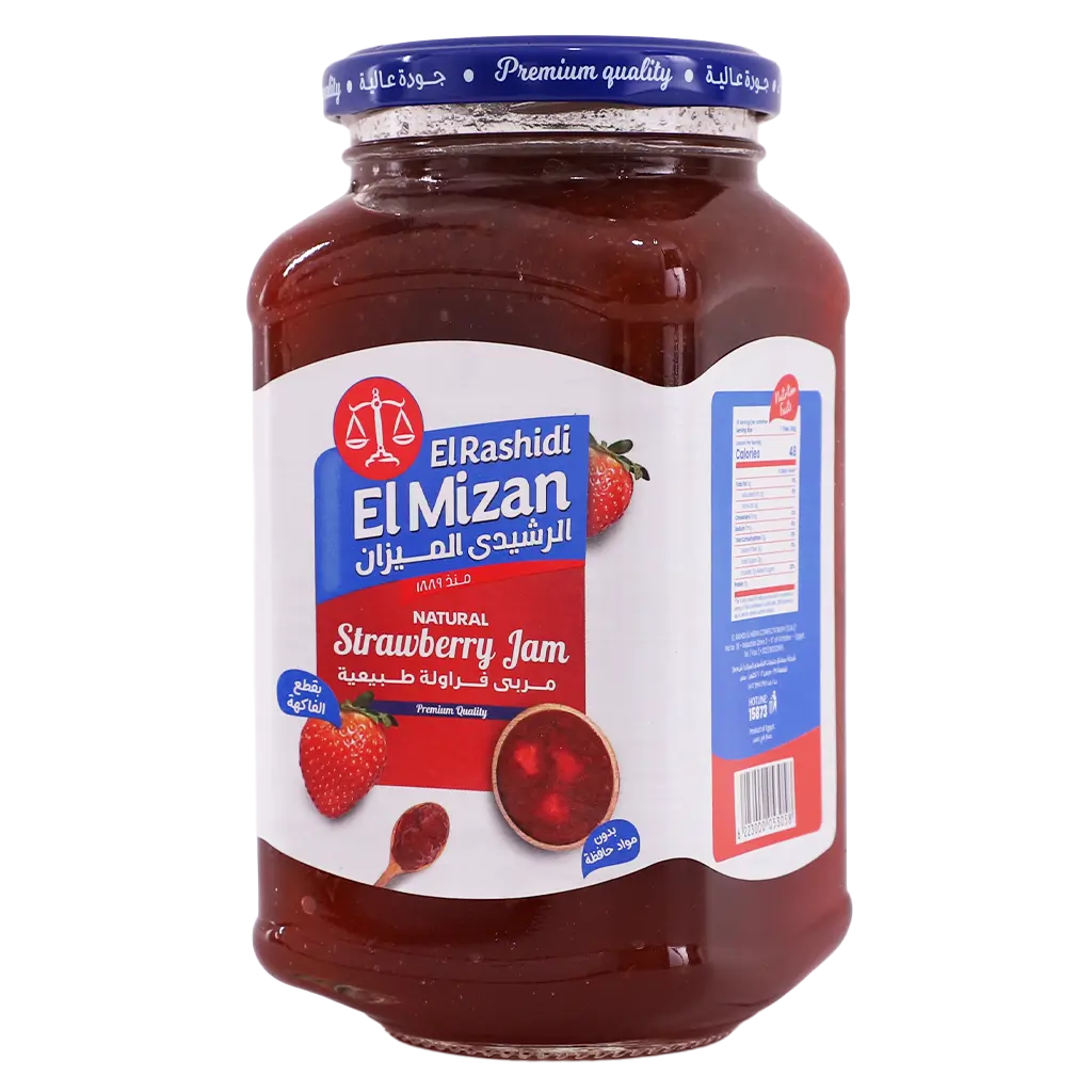 Al Rashidi Al Mizan Strawberry Jam 700 gm - view 1
