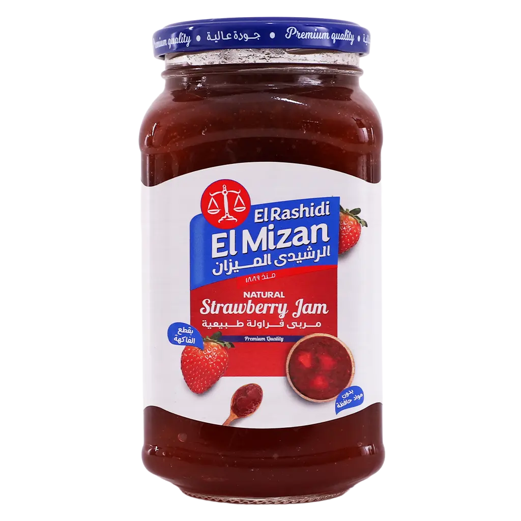 Al Rashidi Al Mizan Strawberry Jam 700 gm - view 2