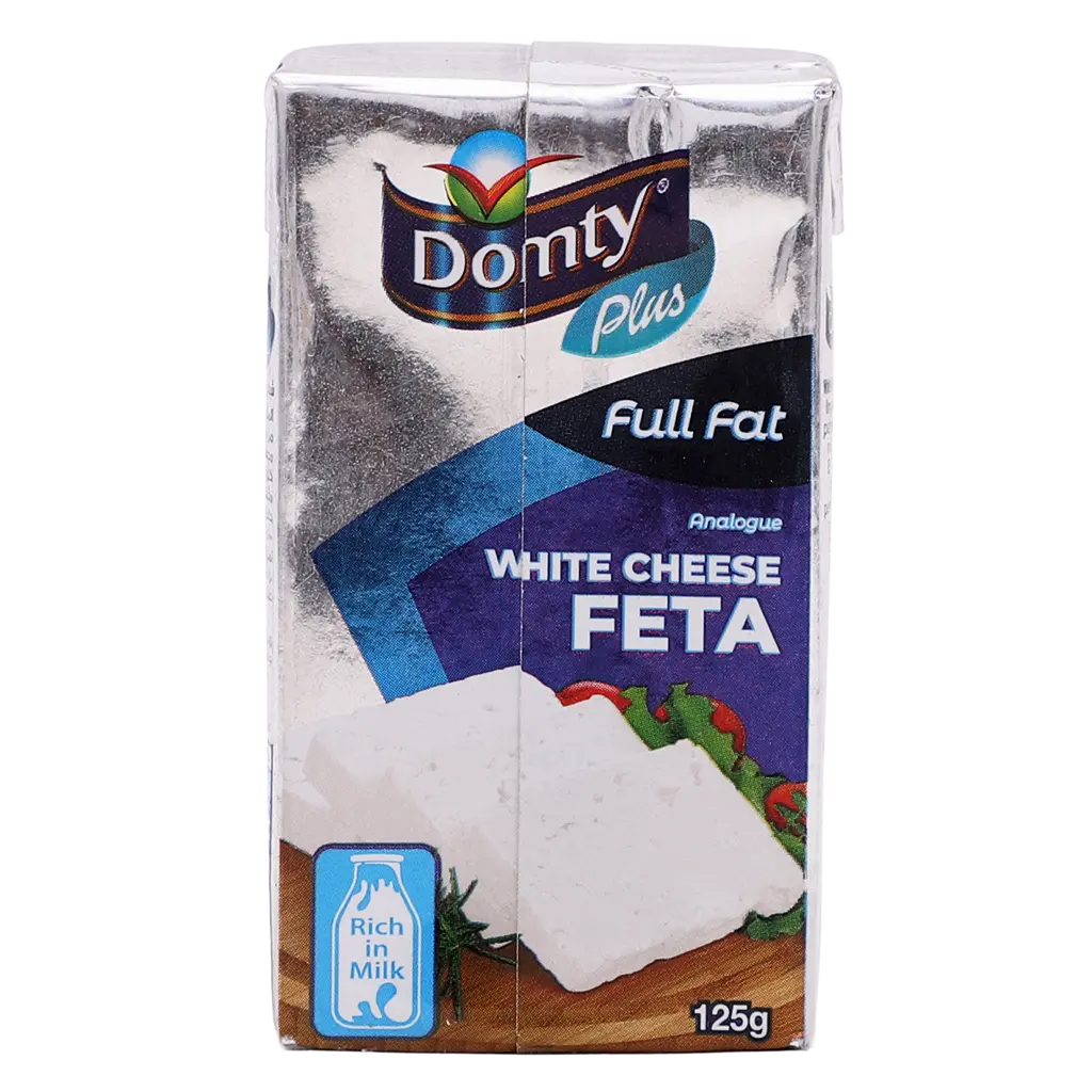 Domty Analogue Feta White cheese 125 gm - view 3