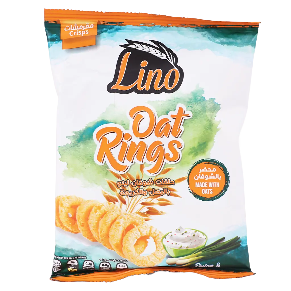 lino Oat Rings onion & Sour cream 30 gm - view 1