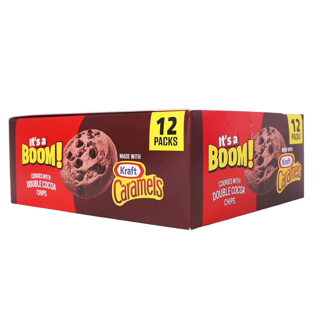 It's a Boom Kraft Cookies double chocolate  12 pcs 25 gm