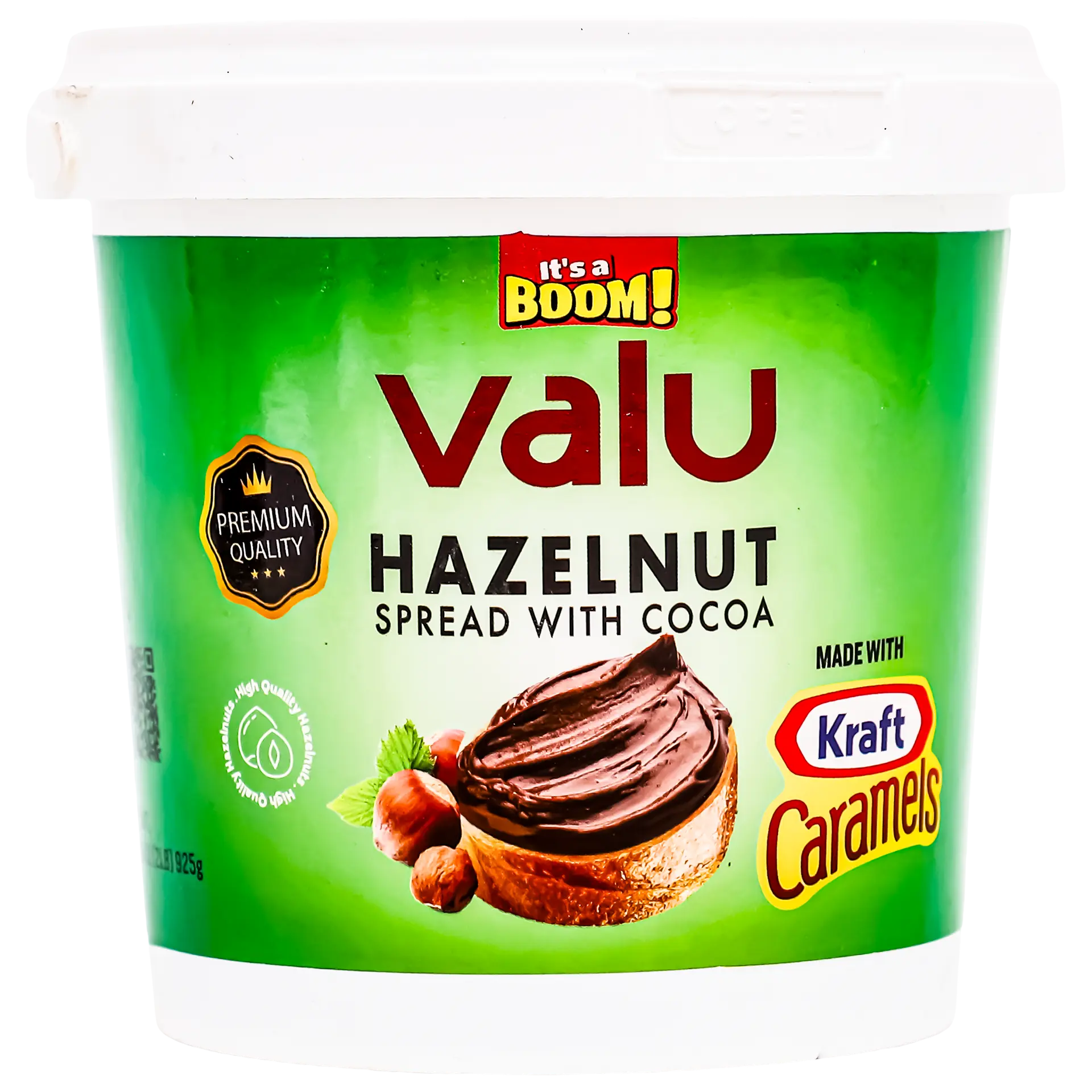VALU Hazelnut Cocoa Spread with Kraft Caramel 925 gm - view 2