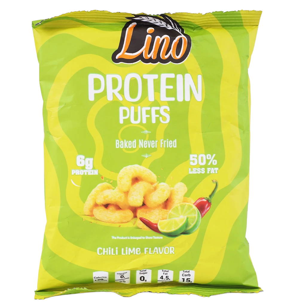lino Proten Puffs Chili and Limeon 30 gm