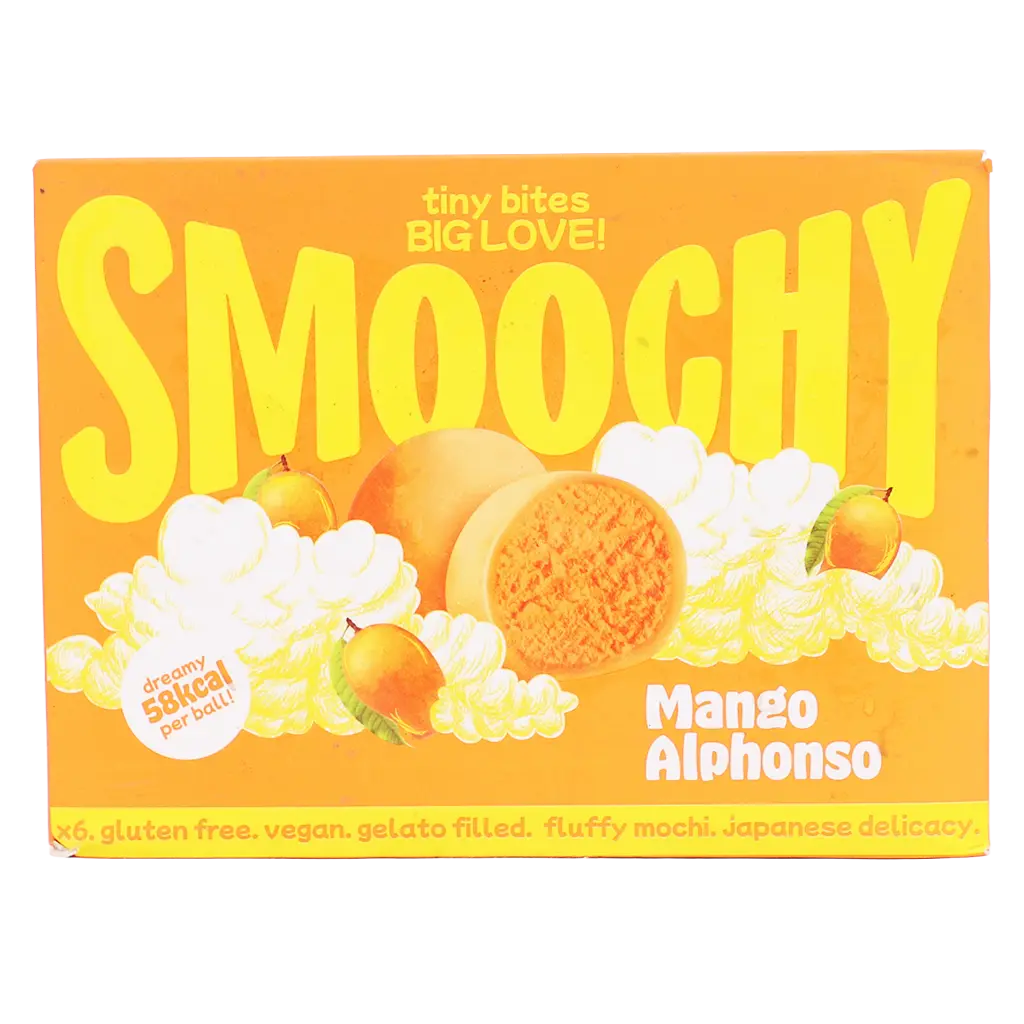 Smoochy Mochi Ice Cream Mango Alphonso 192 gm - view 2
