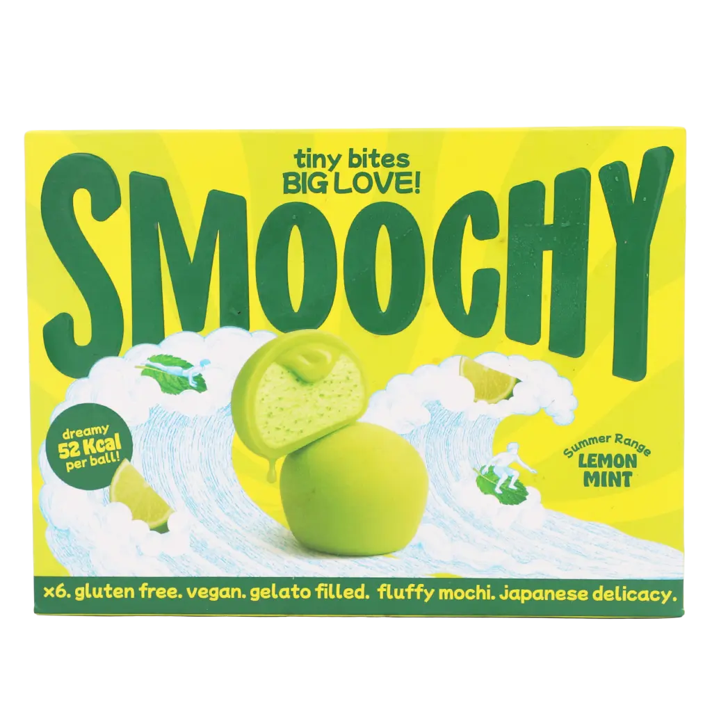 Smoochy Mochi Ice Cream Lemon Mint 192 gm - view 2