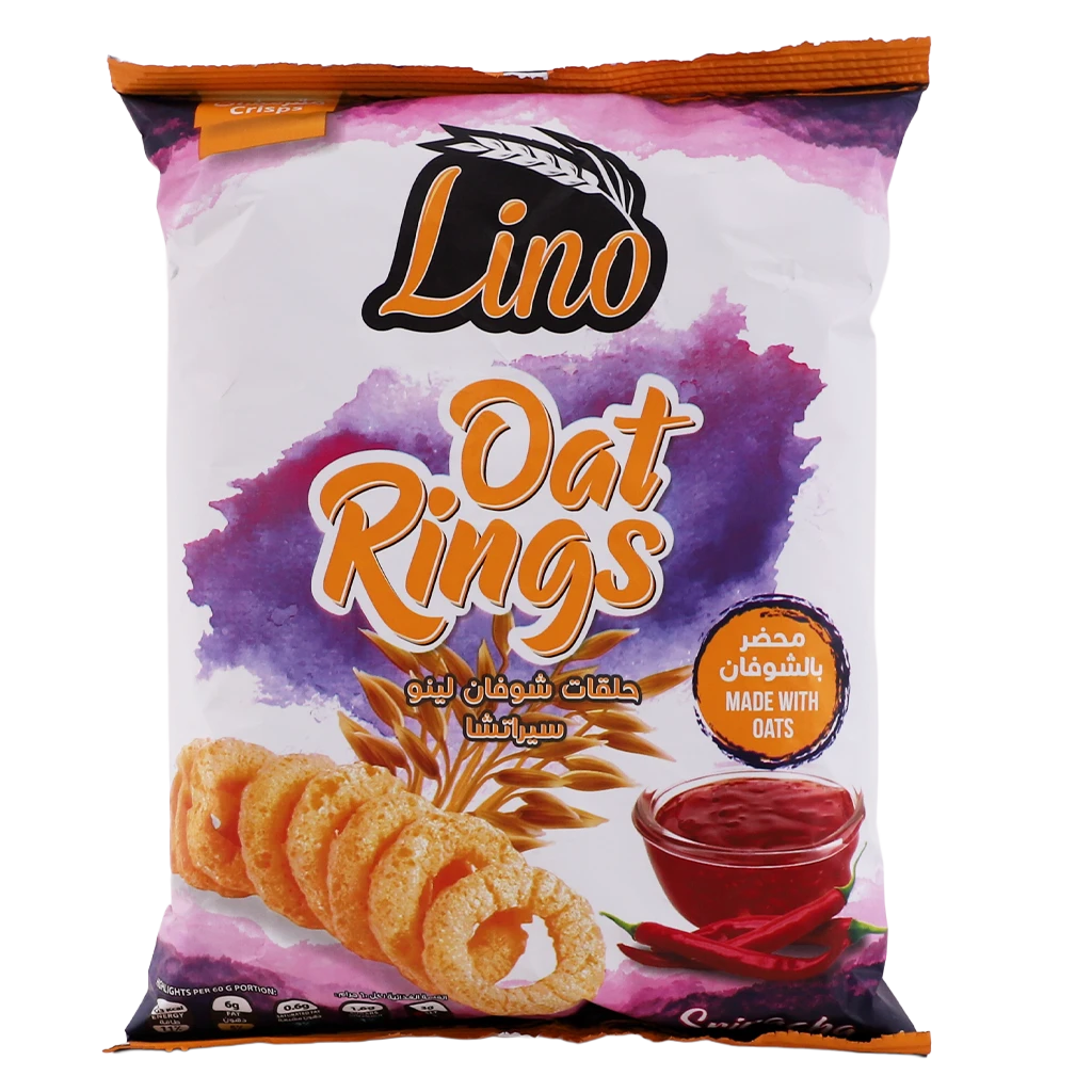 lino Oat Rings Sriracha 60 gm