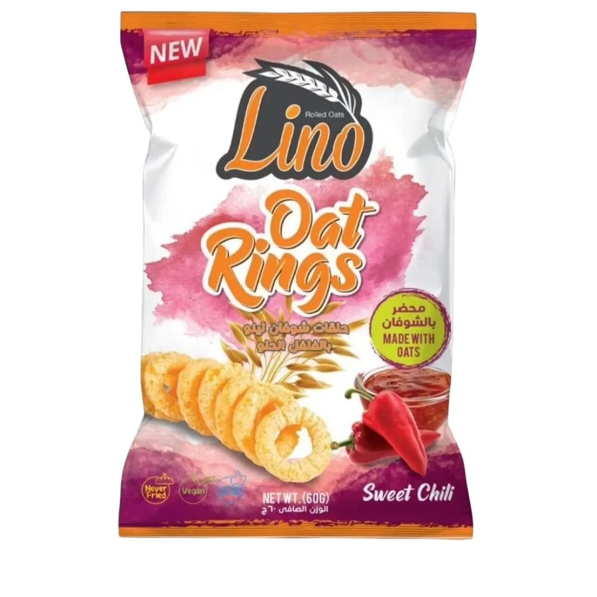 lino Oat Rings sweet chili 60 gm - view 4