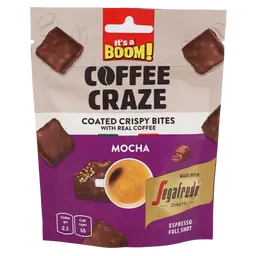  It's a Boom Coated Crispy Bites With Real Coffee Mocha 30G