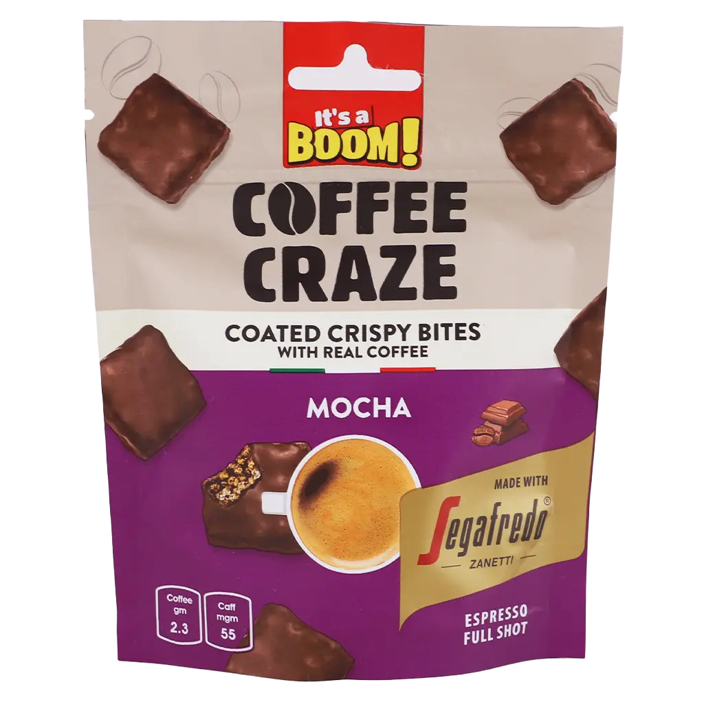  It's a Boom Coated Crispy Bites With Real Coffee Mocha 30G - view 1
