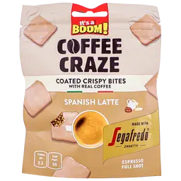  It's a Boom Coated Crispy Bites With Real Coffee Spanish Latte 30G