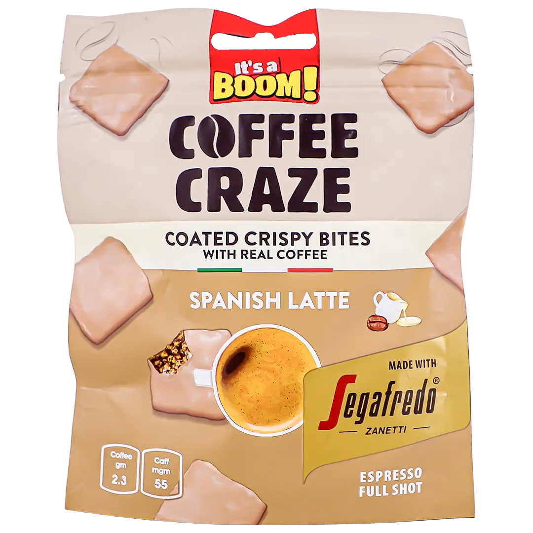  It's a Boom Coated Crispy Bites With Real Coffee Spanish Latte 30G - view 1