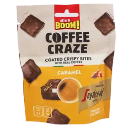  It's a Boom Coated Crispy Bites With Real Coffee Caramel 30G