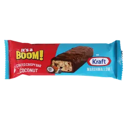 It's a Boom Coated Crispy Bar Coconut  40 gm 