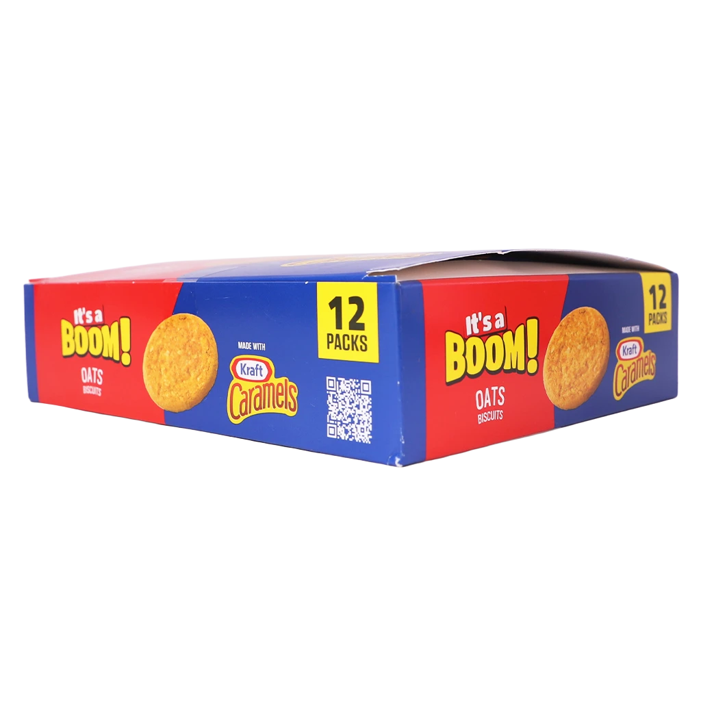 It's a Boom Kraft Oat Biscuits 12 pcs 20 gm