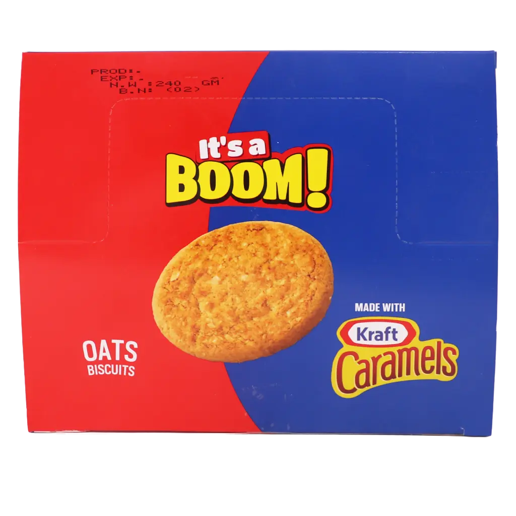 It's a Boom Kraft Oat Biscuits 12 pcs 20 gm - view 4
