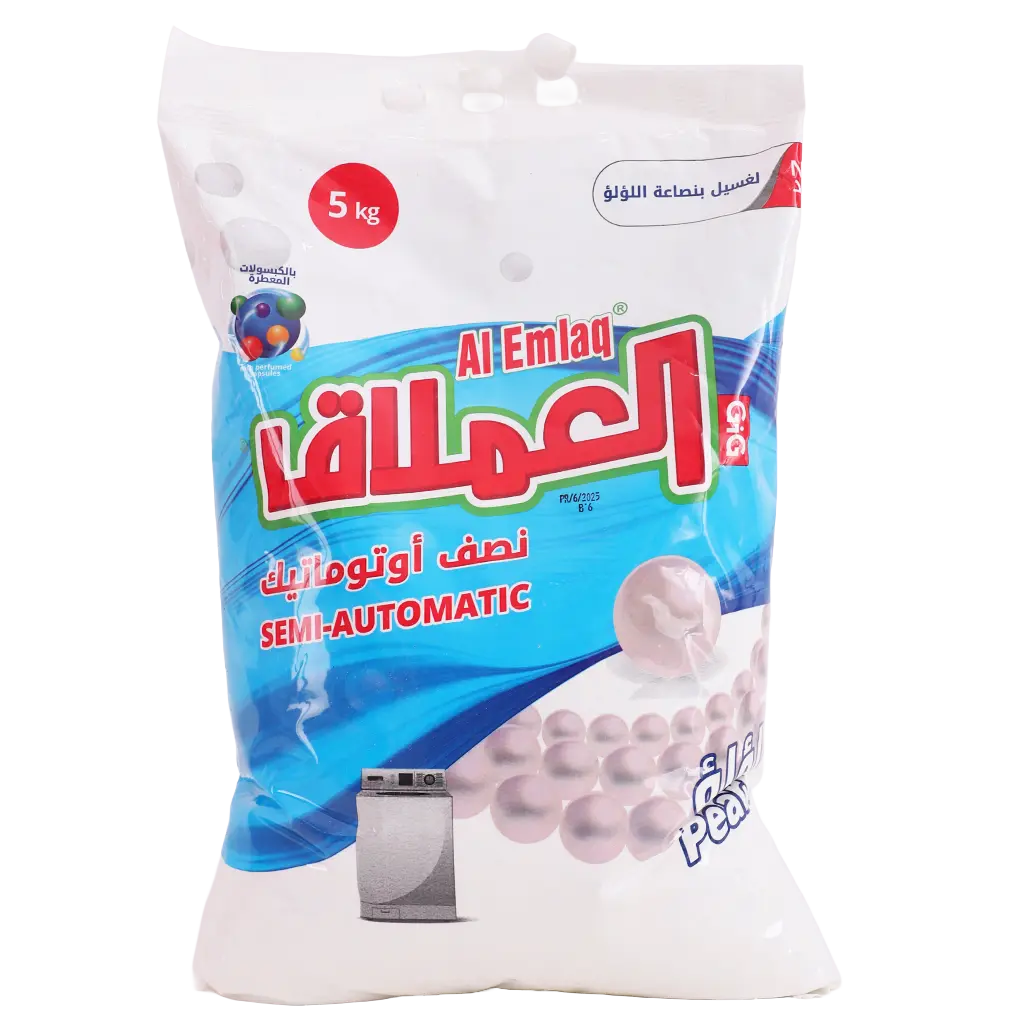 العملاق مسحوق غسيل نصف اوتوماتك لؤلؤ 5كجم - view 1