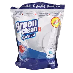 Green Clean Dishwasher Tablets With Chlor 90 Pcs
