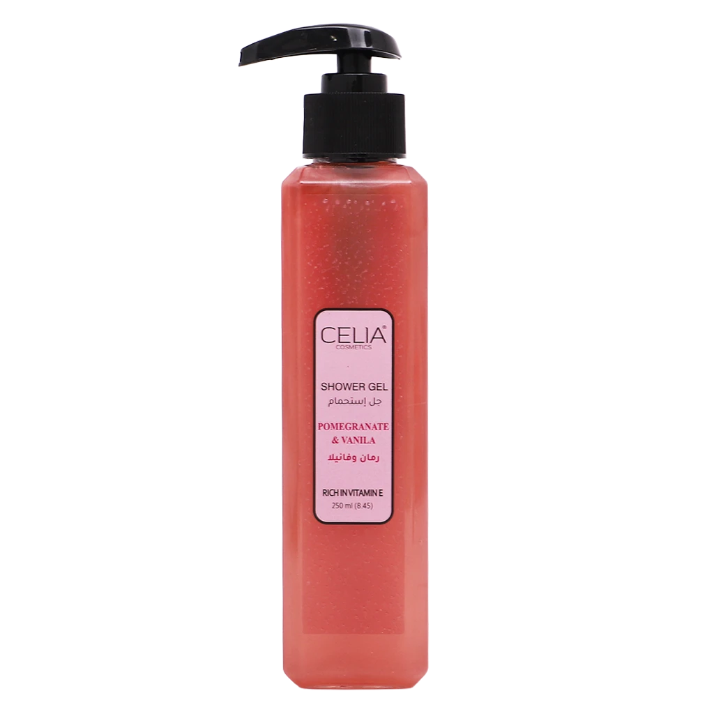 Celia Shower Gel Pomegrante and Vanila 250 ml