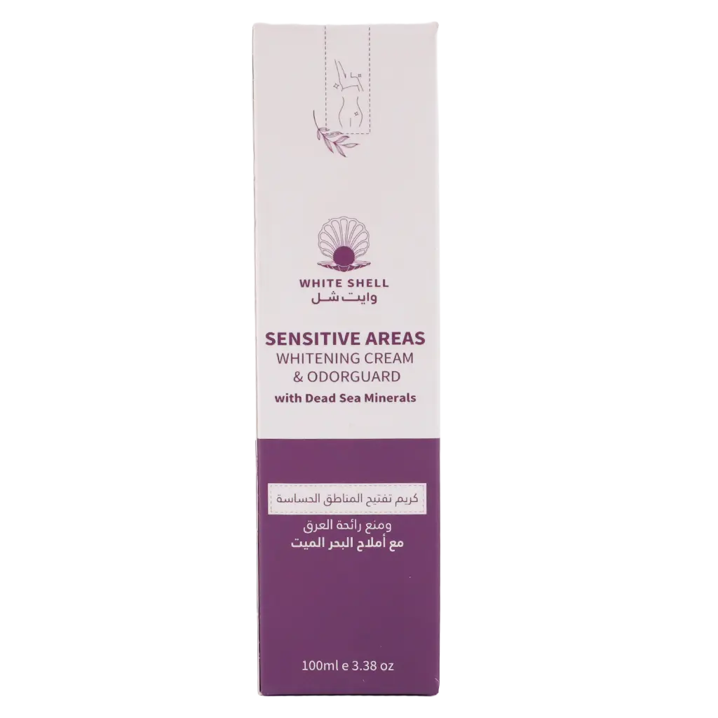 White Shell Sensitive Areas Whitening Cream And Odorguard 100 ml - view 2