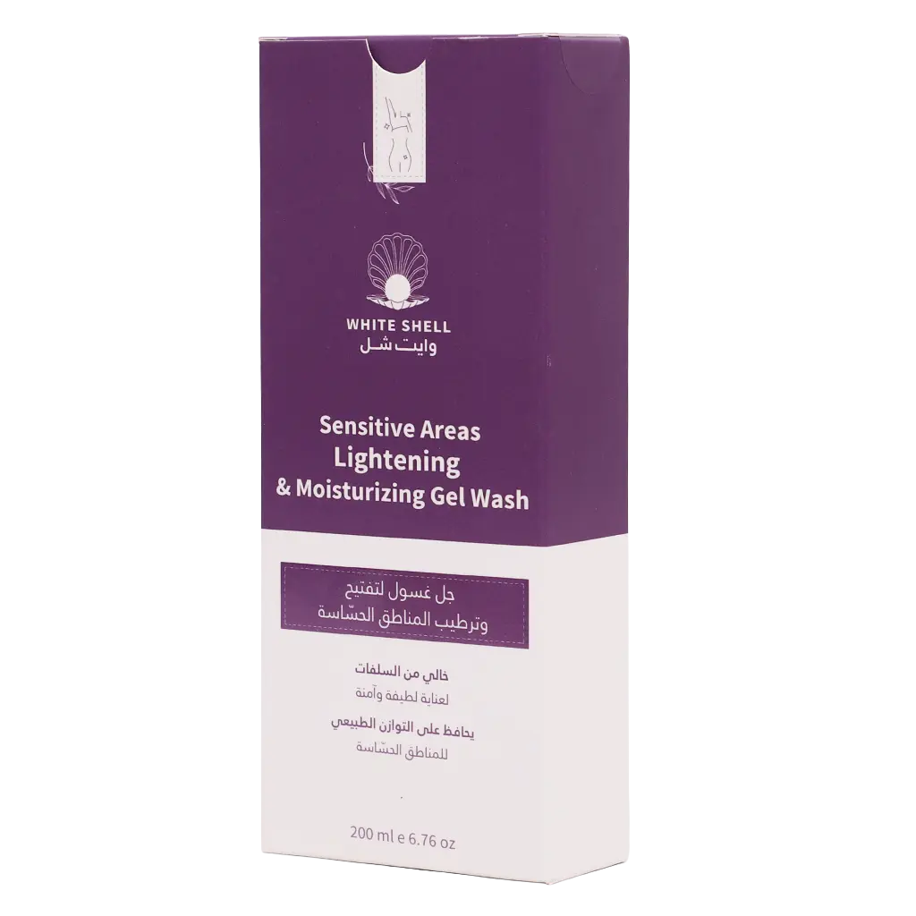White Shell Sensitive Areas lightenin &Moisturizaing Gel Wash 100 ml - view 2