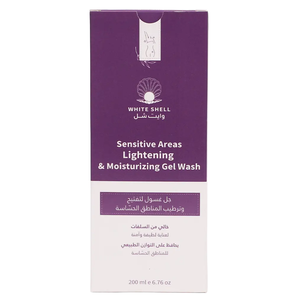 White Shell Sensitive Areas lightenin &Moisturizaing Gel Wash 100 ml - view 3