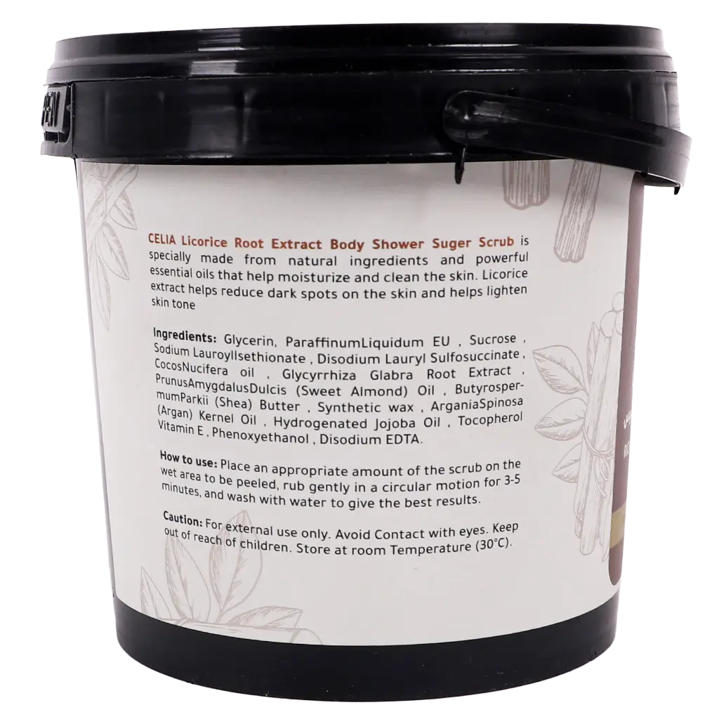 Celia Body Sugar Scrub Licorice Root Extract 600 gm - view 3