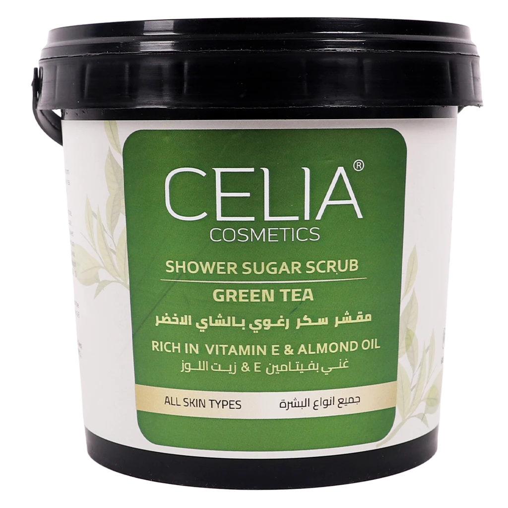 Celia Shower Sugar Scrub With Green Tea 600 gm