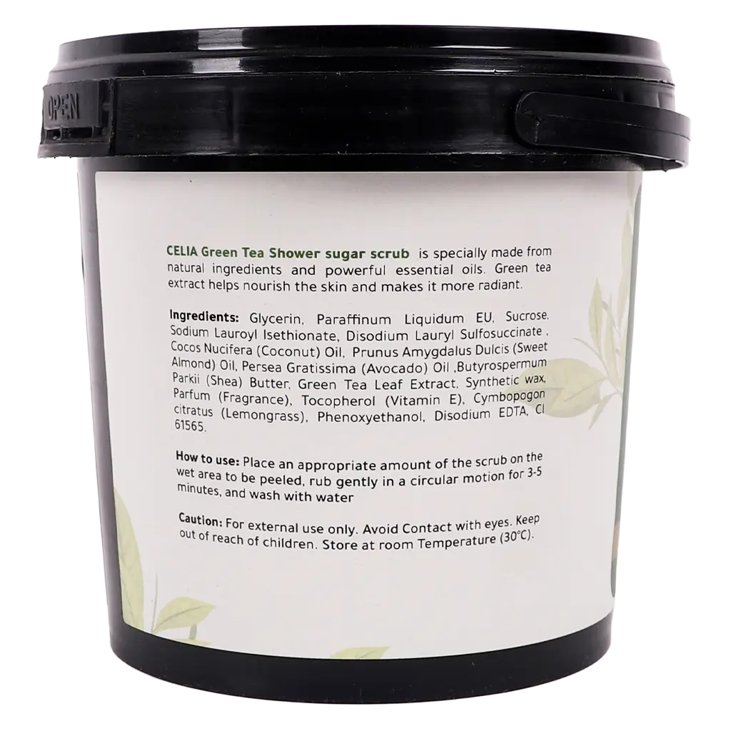 Celia Shower Sugar Scrub With Green Tea 600 gm - view 3