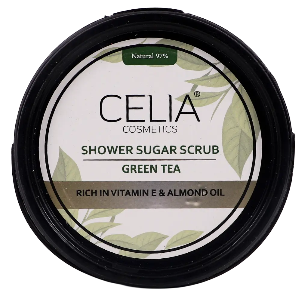 Celia Shower Sugar Scrub With Green Tea 600 gm - view 4