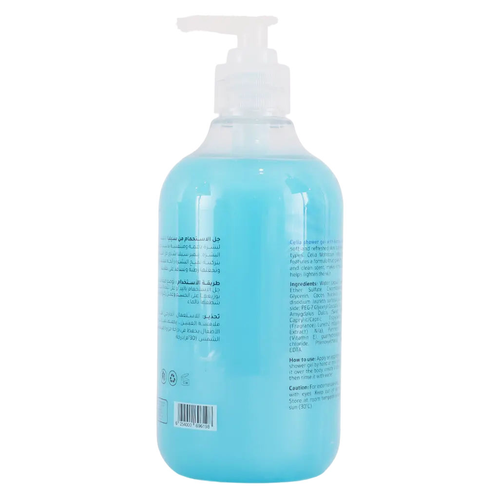Celia Shower Gel Moroccan Blue Indigo 500ml - view 3