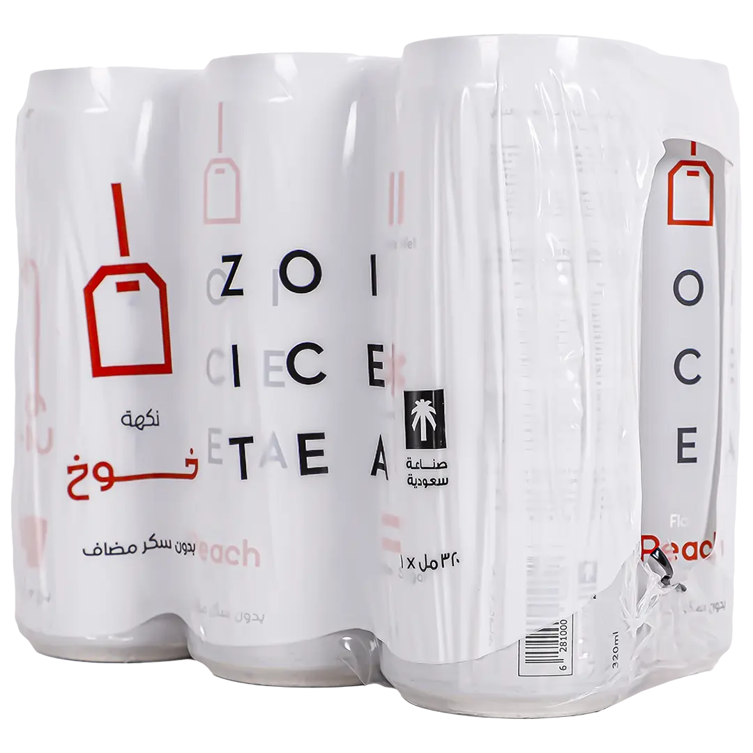 Zoi Ice Tea Peach Flavour 6 pcs 320 ml - view 2